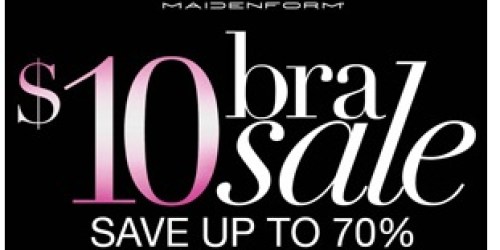 Maidenform $10 Bra Sale + Additional 10% Off = Popular Bras Only $9 (Up to 70% Off!)