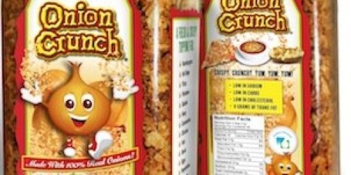 FREE Sample of Onion Crunch (Facebook)