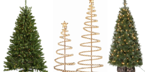 Lowe’s.com: Artificial Christmas Trees 50% Off