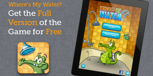 FREE Disney “Where’s My Water?” Game Download (iPhone, iPad and iPod Touch)