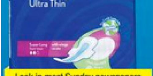 Buy 1 Get 1 Free Stayfree Pads Coupon in Sunday’s Paper = 2 FREE Packages at CVS (Starting 1/6)