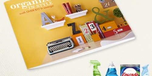 FREE $17 P&G Coupon Booklet (Available Again!)