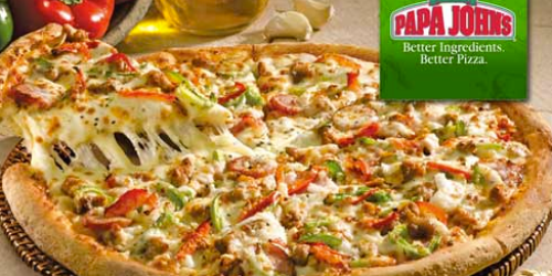 Papa John’s: 50% Off ANY Large Pizza