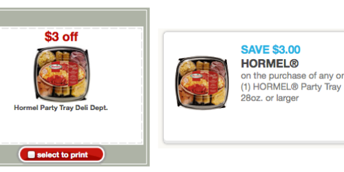 Target: Large Hormel Party Tray Only $4.09