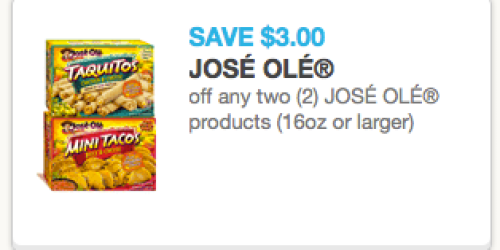 High Value $3/2 Jose Ole Coupon (+ $5/1 Weight Watchers Scale by Conair + More Coupons!)
