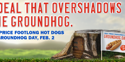 Sonic Drive-In: 1/2 Price Footlong Hot Dogs on Groundhog Day (Today Only)
