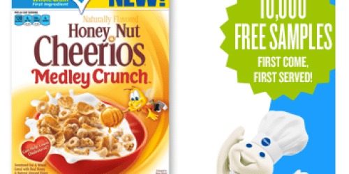 FREE Honey Nut Cheerios with Medley Crunch Cereal Sample (Pillsbury Members)