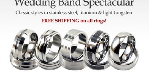 Men’s Rings as Low as $5.59 + Free Shipping