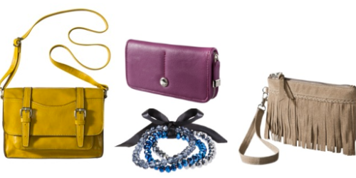 Target.com: Women’s Handbags & Accessories Starting at Only $3.48 + FREE Shipping on $50