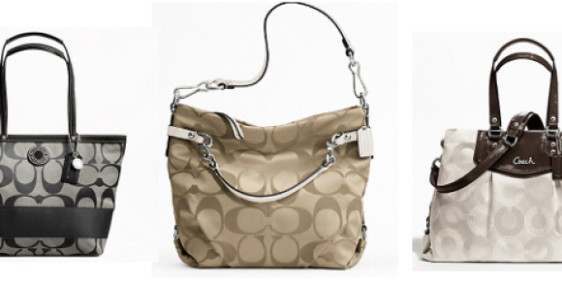 CoachFactoryOutlet.com: Additional 50% Off Already Reduced Coach Handbags + Free Shipping