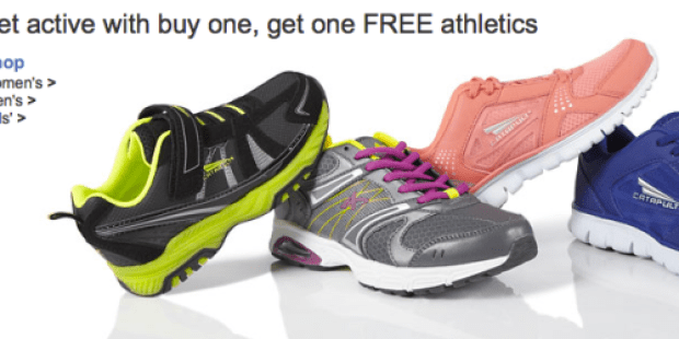Kmart.com: Buy 1 Get 1 Free Sale on Athletic Shoes = 2 Pairs for $9.98 Shipped ($4.99 Each!)