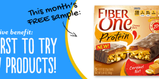 FREE Fiber One Protein Bars Sample (Pillsbury Members)