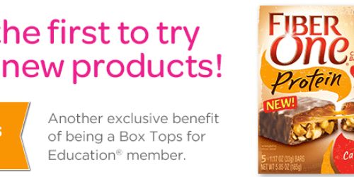 FREE Fiber One Protein Bar (1st 10,000 Box Tops for Education Members Only)