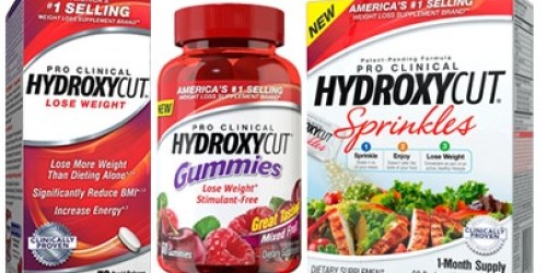 FREE Sample of New Hydroxycut Products