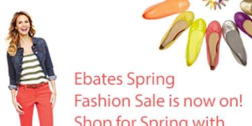 Giveaway: 5 Readers Win $100 Coach Gift Card from Ebates (+ Spring Fashion Sale Starts Today!)