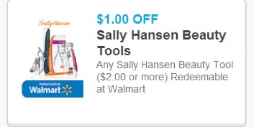 $1 Off a $2 or More Sally Hansen Beauty Tool Coupon = Items As Low as $1.47 at Walmart