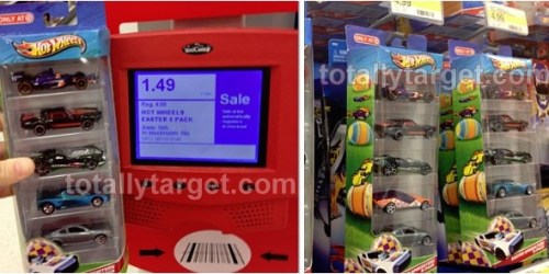 Target: Hot Wheels 5-Packs Only $1.49 – Regularly $4.99 (Just $0.30 Per Hot Wheel!)