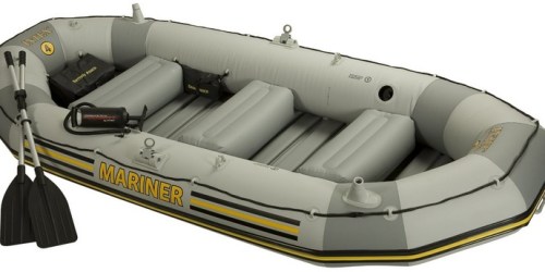 Amazon: Intex 4 Person Mariner Inflatable Boat Set Only $199.99 Shipped (Lowest Price!)