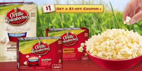 Rare $1/2 Orville Redenbacher’s 3-Pack + Gourmet Popping Corn Coupon & Rite Aid Deal