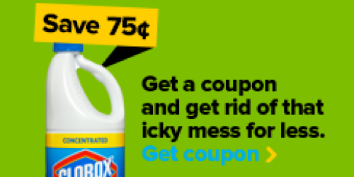 New $0.75/1 ANY Clorox Product Coupon = Inexpensive To Go Wipes at Walmart & Target
