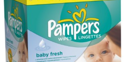 Amazon: Pampers Softcare Baby Fresh Wipes 504 Count Only $8.78 (Less Than 2¢ Per Wipe!)