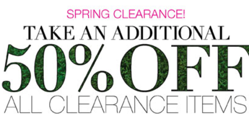Maidenform: Additional 50% Off All Clearance Items + FREE Shipping (Last Day!)