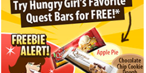 Request 2 FREE Quest Protein Bars