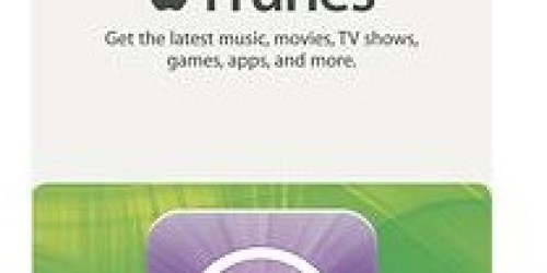 OfficeMax.com: $50 iTunes Gift Card Only $40 Shipped