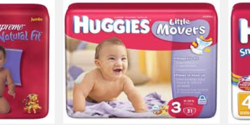 $3/1 ANY Huggies Diapers Coupon (New Link!) = Huggies Diapers & Pull-ups Only $3.17 at CVS
