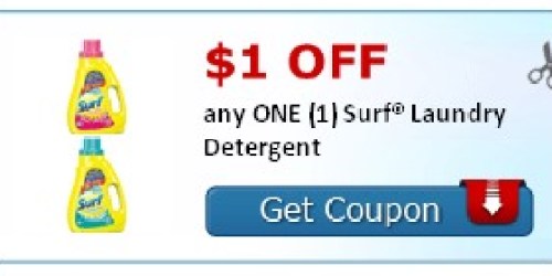 New $1/1 Surf Laundry Detergent Coupon = 40 Load Boxes Only $1.99 at Kroger