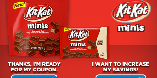 High Value $2.50/1 Kit Kat Minis CVS Store Coupon = Only $0.50 Per Bag Starting 7/7 (Print Coupon Now!)