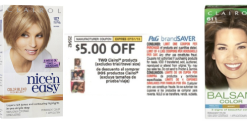 New $5/2 Clairol Product Coupon = Hair Color Only $0.50 at Dollar General