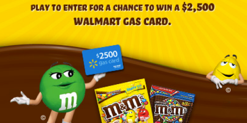 Giveaway: 5 Readers Win $50 Walmart Gift Cards (+ Find the M&M’s Characters and Enter to Win $2,500 Walmart Gas Card!)