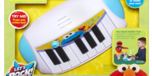 Amazon:  Playskool Sesame Street Let’s Rock! Cookie Monster Keyboard Only $13.99 (Regularly $24.99)