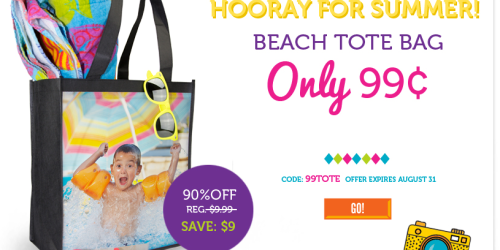 York Photo: Personalized Beach or Grocery Tote Bag Only $4.98 Shipped – Reg. $9.99 (New Customers)