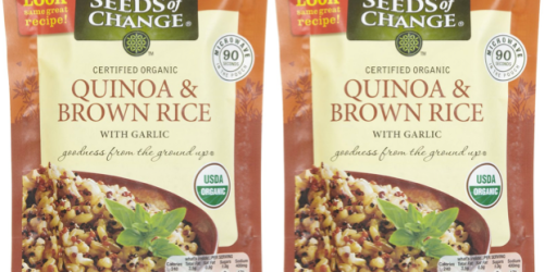 Walmart: Seeds of Change Organic Quinoa & Brown Rice Pouches Only $0.98 Each (+ Target Scenario)