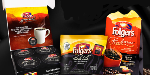 FREE Folgers Black Silk Coffee Sample (Facebook)