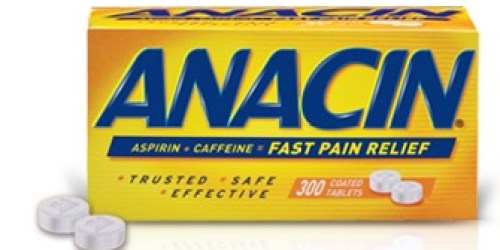 High Value $4/1 ANY Anacin Coupon (Still Available!) = Better Than FREE at Rite Aid Starting 8/18