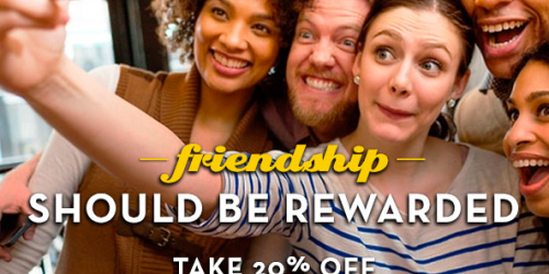 Olive Garden: 20% Off Entire Purchase of Four or More Guests (Valid Through 8/4)