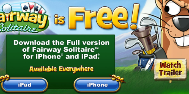 Free Download Code for Full Version of Fairway Solitaire iPhone/iPad Game (Limited Availability)