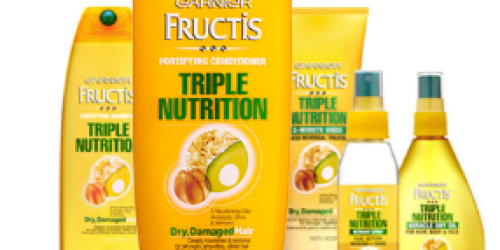 FREE Garnier Fructis Triple Nutrition Sample