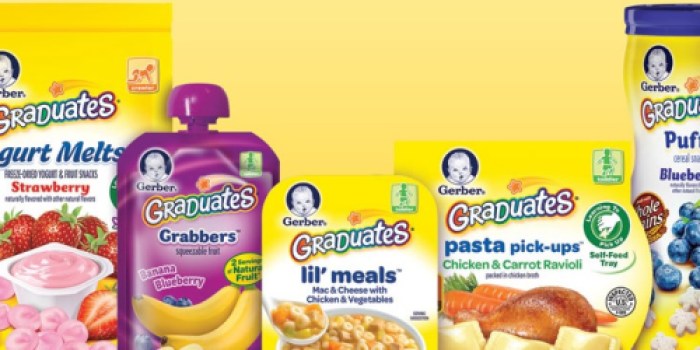 FOUR New Gerber or Gerber Graduates Coupons + Nice Deal on Gerber Organic Pouches at Target