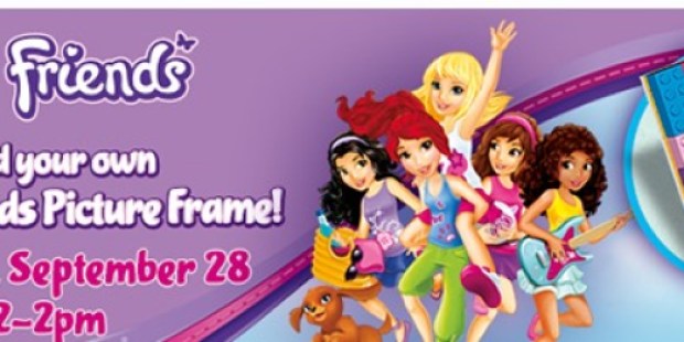 ToysRUs: Build a FREE LEGO Friends Picture Frame (Tomorrow Only from Noon-2PM)