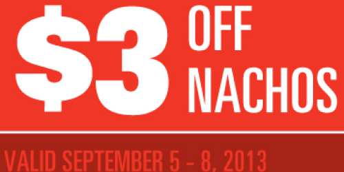 $3 Off Nachos at Regal Cinemas (Mobile Offer) + FREE Small Popcorn with Select Drink Purchase at Cinemark