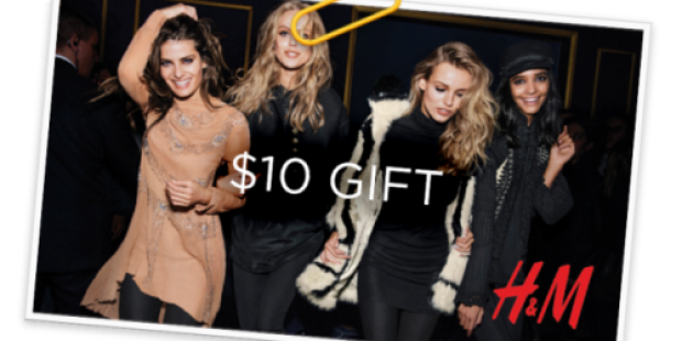 Wrapp App: Free $10 H&M In-Store Gift Card