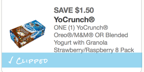 A Few New YoCrunch Yogurt Coupons = Single Yogurt Cups as Low as $0.35 at Target