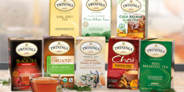 3 FREE Twinings of London Tea Bag Samples