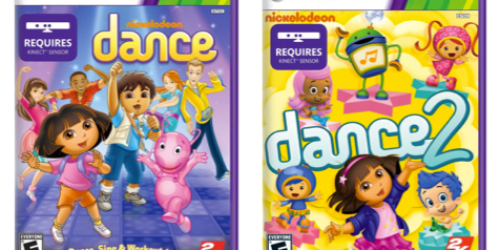 MicrosoftStore.com: Nickelodeon Dance and Dance 2 Xbox360 for Kinect Games Only $12.99 Shipped