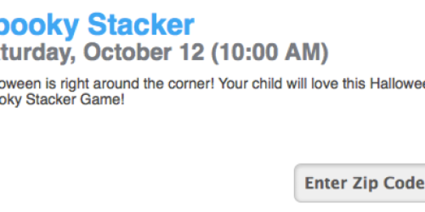 Lowe’s Build and Grow Kid’s Clinic: Register NOW to Make FREE Spooky Stacker Game in October