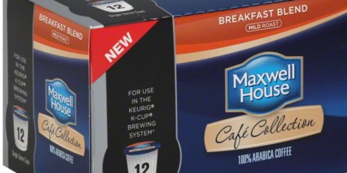 CVS: *HOT* Maxwell House K-Cups Only 29¢ each (Starting 10/13 – Print Coupons Now!)